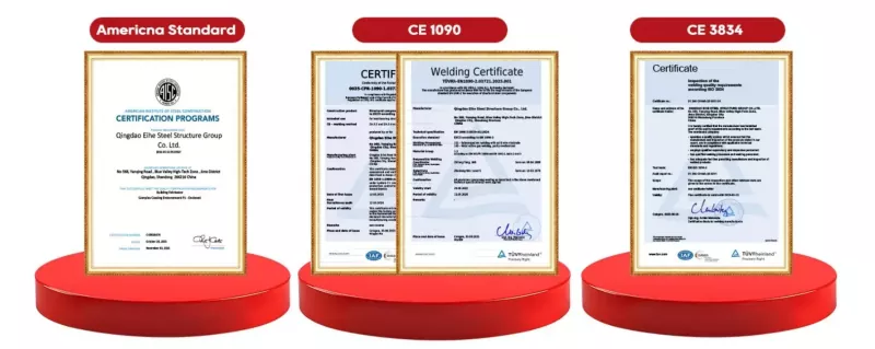 Our qualifications and factory