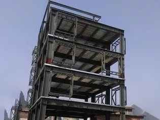 ইন্ডাস্ট্রিয়াল স্টিল অ্যাপার্টমেন্ট কমপ্লেক্স
