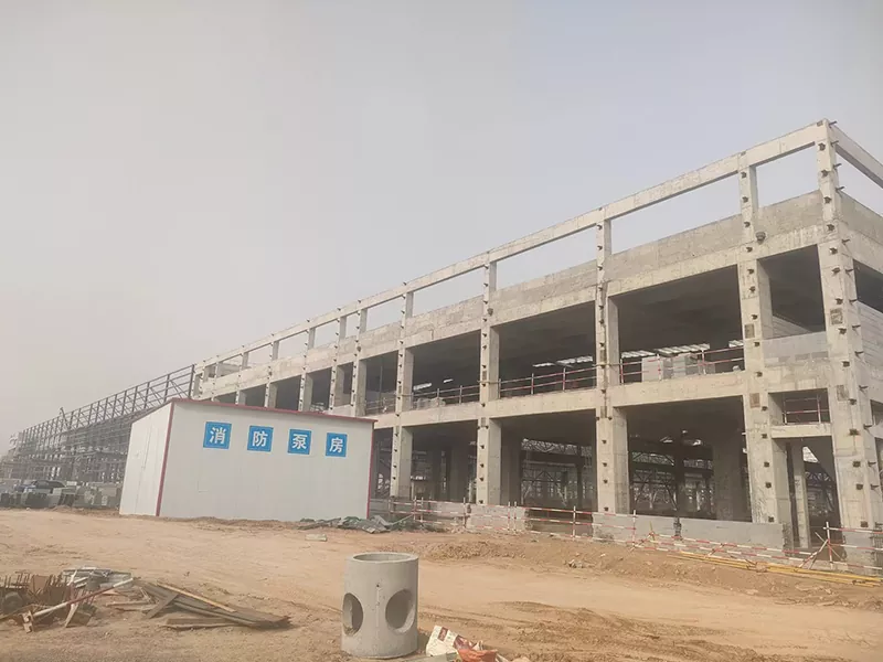 শিল্প ইস্পাত বিল্ডিং নির্মাণ