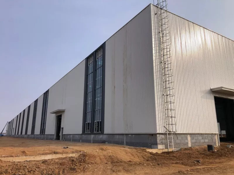 Prefab ইস্পাত গুদাম
