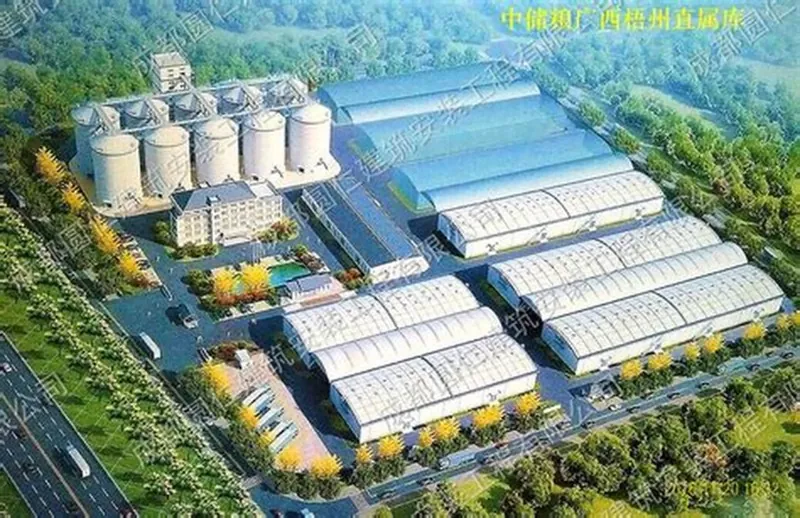 ইস্পাত কাঠামো শস্য সংগ্রহস্থল ডিপো