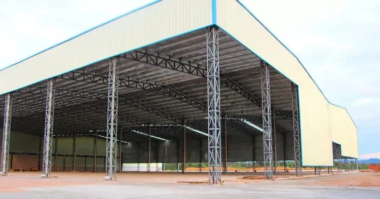 ইস্পাত ট্রাস গুদাম
